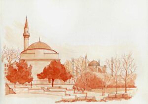 Istanbul Fruzaga Camii Istanbul 1995