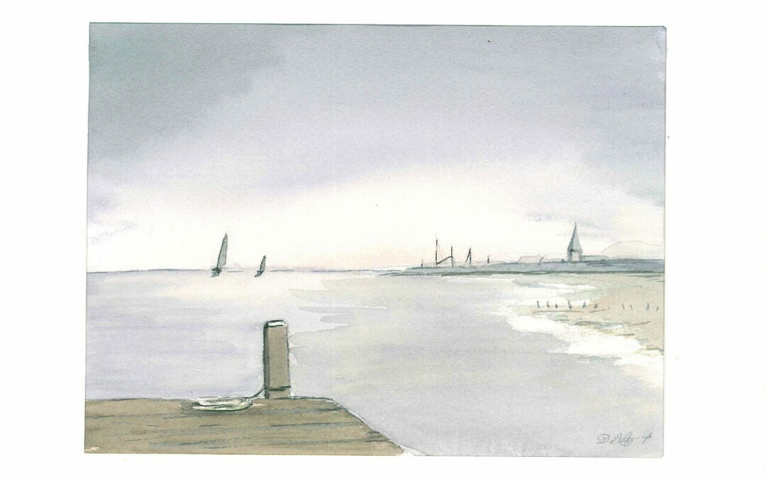 aquarel-1996-zeegezicht