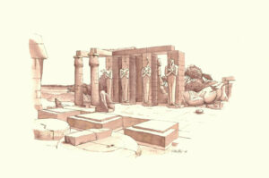 Gewas pentek 1996 Egypte Ramesseum